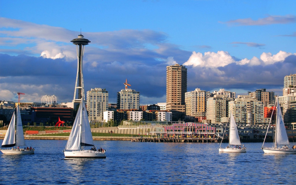 Seattle waterfront view